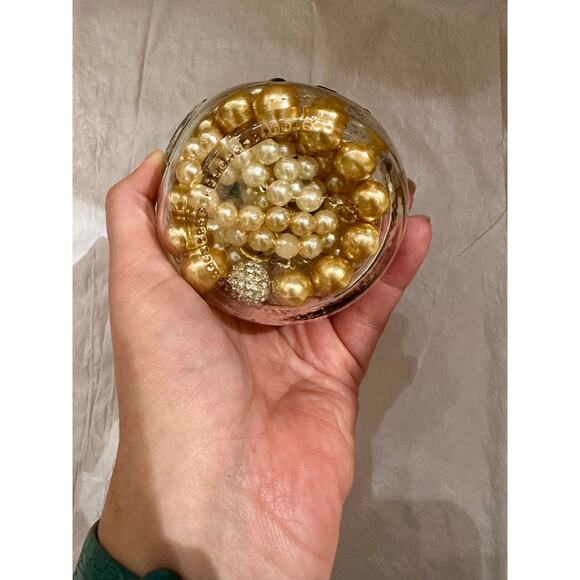 Mystery Jewelry Jar Pearl Beauty Victorian Castlecore 20 Pieces - Picture 5 of 9